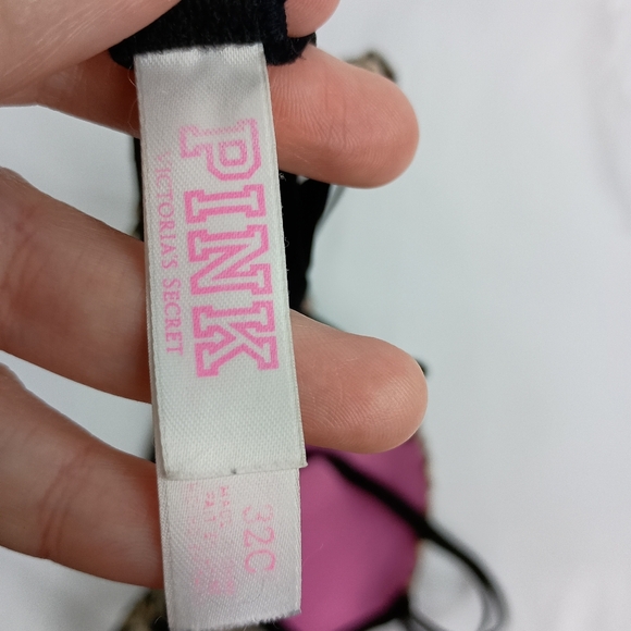 2 FOR $30 VICTORIA SECRET Pink Leopard Print Women's Bra (#1,264) - Picture 2 of 7